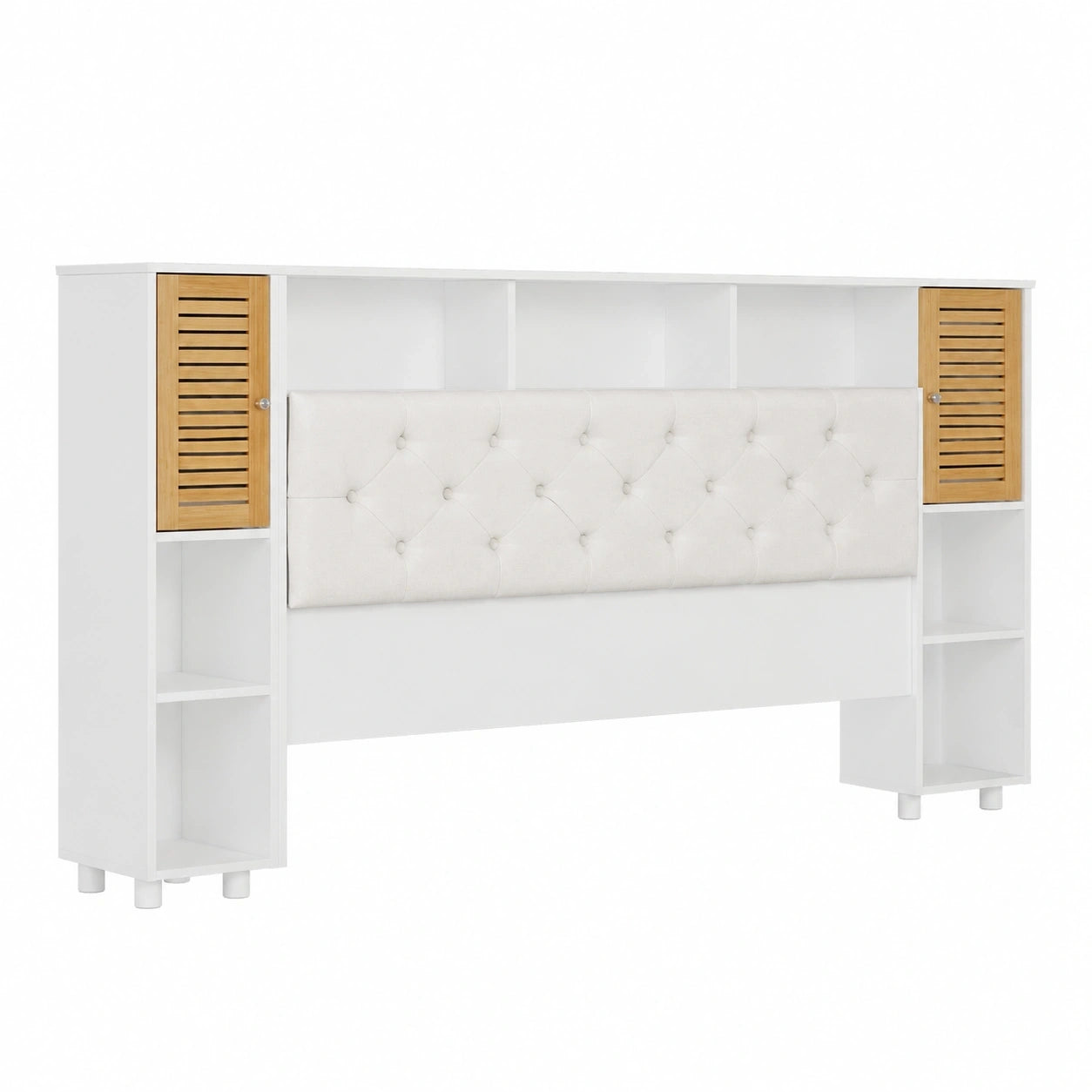 LED-Polsterbett 160x200cm mit USB-Ladegerät und Stauraum, Doppelbett mit Schubladen und Lattenrost für Schlafzimmer, ohne Matratze